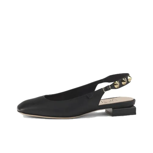 AGL Angie L Spike Casual Single Shoes Women's Black