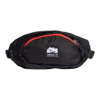 Adidas Recycled Polyester Sports Fanny Pack Unisex Black