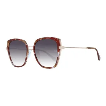 Ana Hickmann Metal Square Sunglasses Women's Red