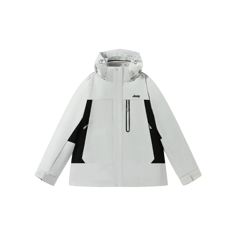Jeep Urban Living/Travel/Commuting Waterproof And Windproof Windbreaker Jacket Unisex-3
