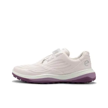 Ecco Super Light Generation 1 Low Top Golf Shoes Women's Pink White
