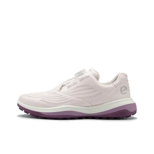 Ecco Super-Light Generation 1 Low-Top Golf Shoes Women's Pink White