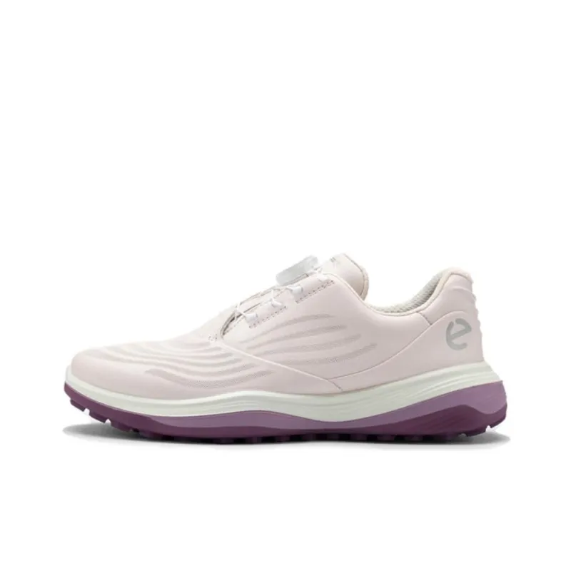 Ecco Super-Light Generation 1 Low-Top Golf Shoes Women's Pink White-0