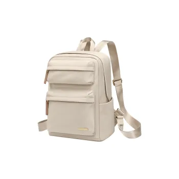 GOLF Fabric Backpack Regular Women's Apricot/Black