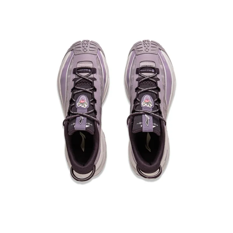 LiNing CF Su Xingchuan Low-Top Outdoor Trekking Shoes Unisex Purple-3