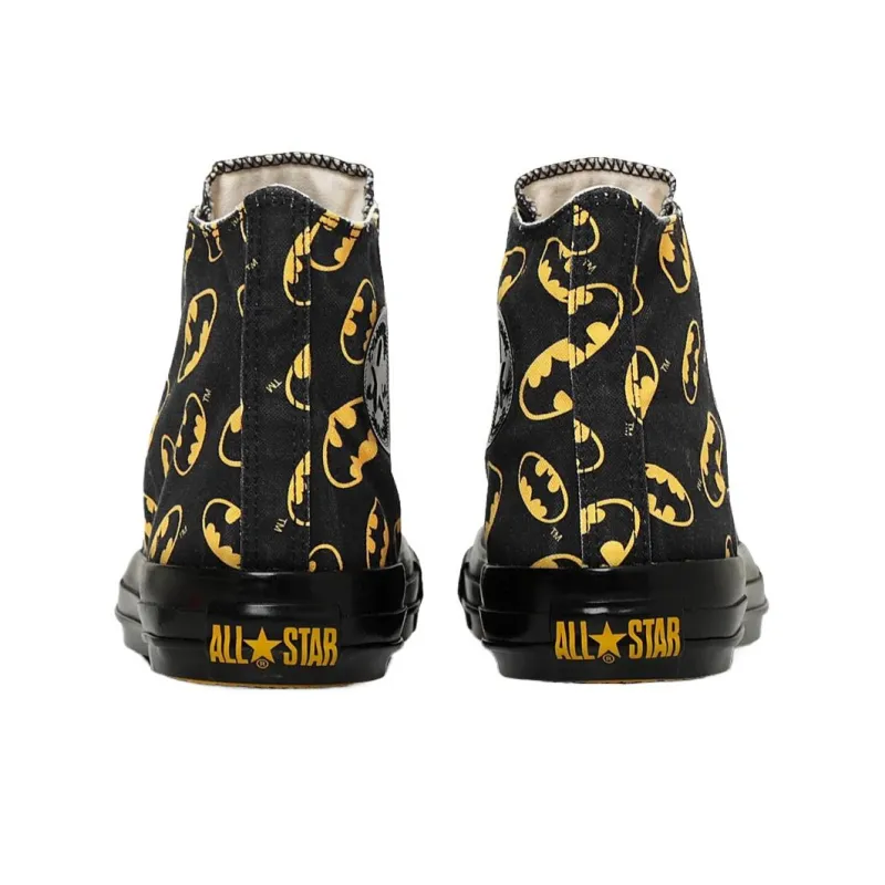 DC x Converse All Star Cushioning High-Top Canvas Shoes Unisex Black-4