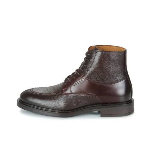 PELLET BASTIEN Ankle Boots 3cm Men's Chocolate