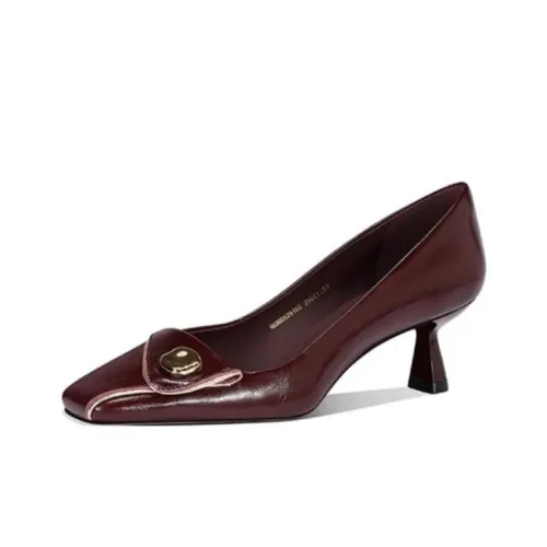 JESSICA SOPHIA Flared Heel High Heels 5cm Women's