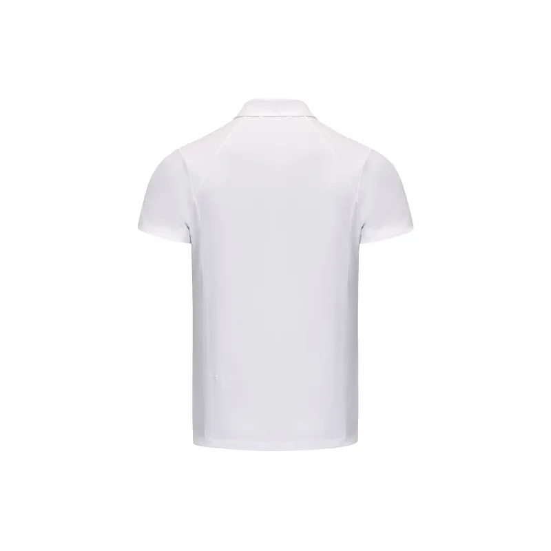 LiNing Glory Series Polo Shirt Unisex Standard White-1