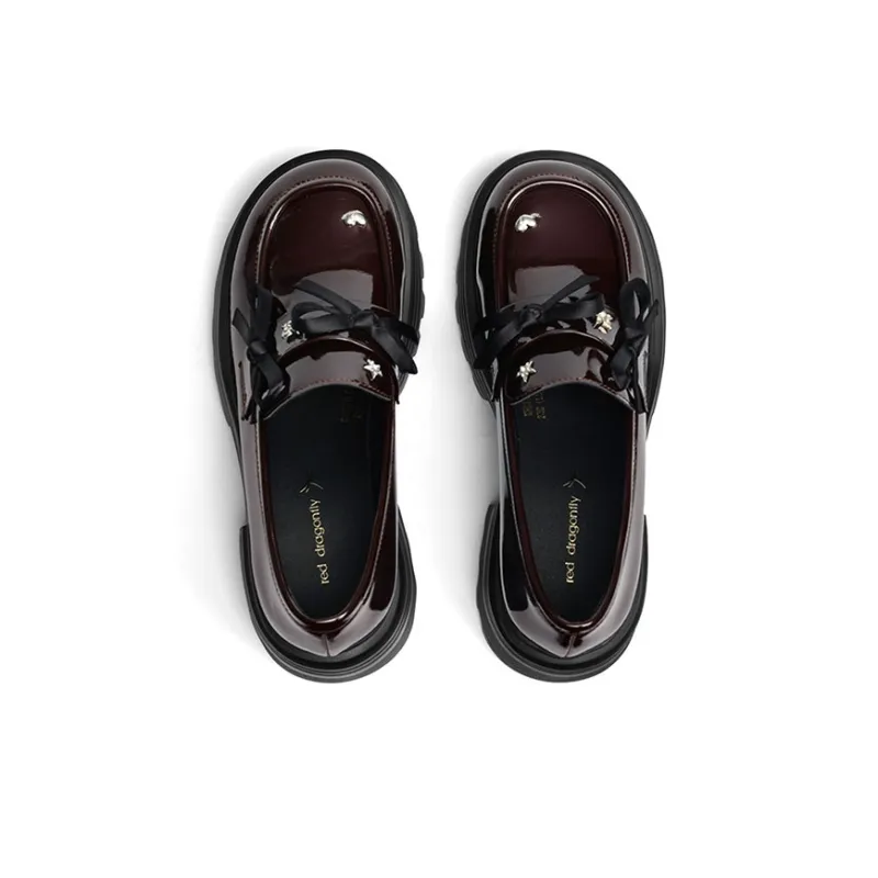 RED DRAGONFLY Loafers 6.5CM Women's-8