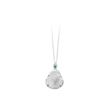 Ancient Jewelry Chalcedony Jade Necklaces Women's