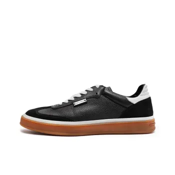 Viplander German Army Trainers Wear resistant And Lightweight Low Top Skateboard Shoes Men's Black