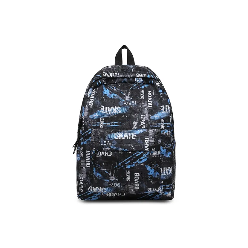 ResNonverba Nylon Backpack Regular Unisex White/Green/Blue-5