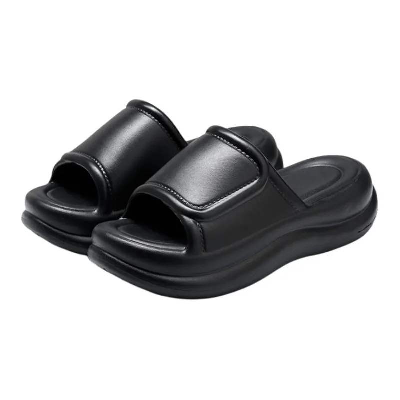 Yu Pu Summer Platform Squashy And Bouncy Feeling Indoor Slip Resistant Home Eva Slippers-4