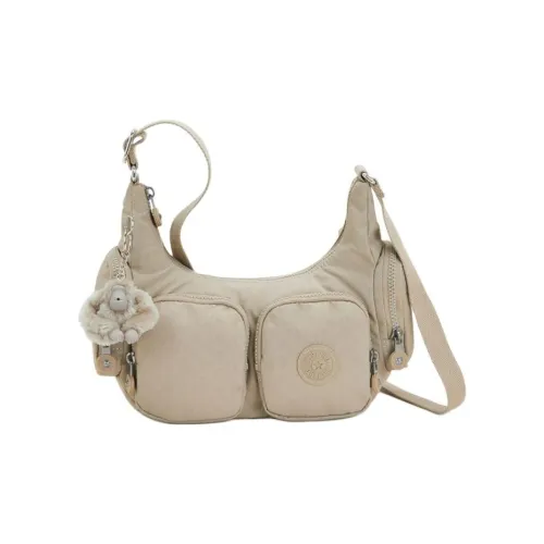 Pinko Polyamide Shoulder Bag Small Size Women's Beige