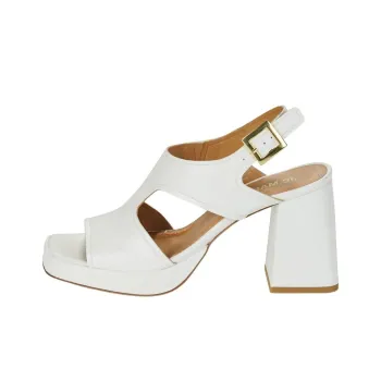 JB MARTIN Murano Strap Sandals 10cm Women's White