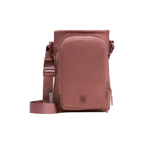 Lululemon Recycled Nylon Shoulder Bag, Crossbody Bag Women's Smoke Pink
