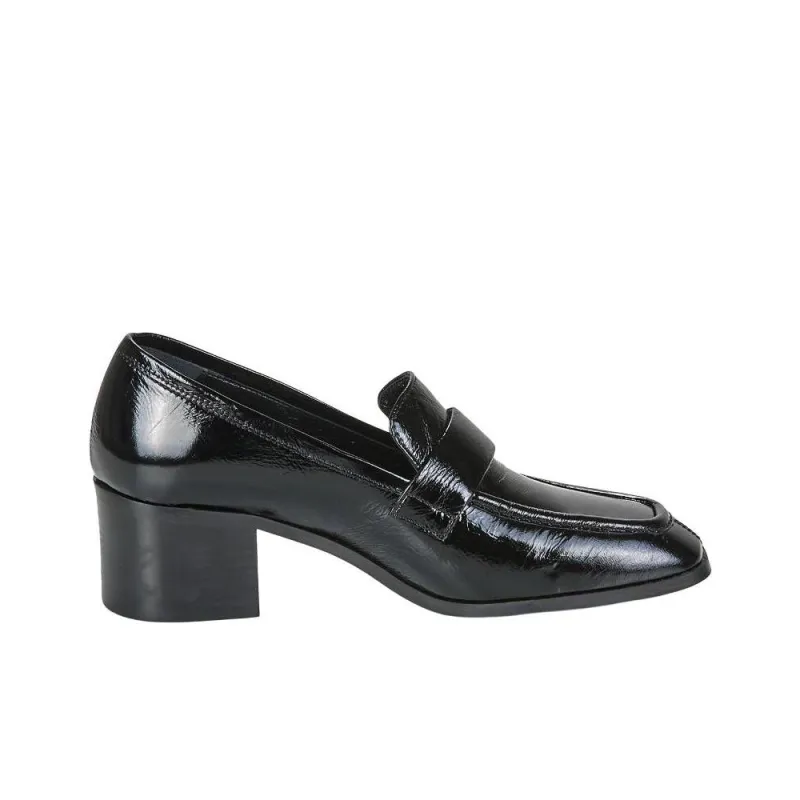 JB MARTIN Vita Chunky Heel High Heels 6cm Women's Black-1