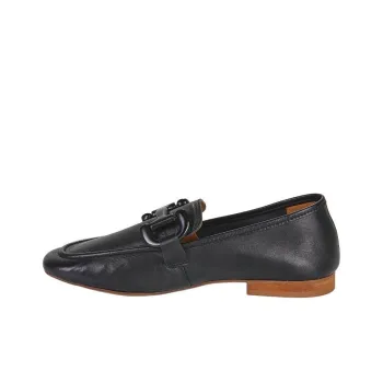 JB MARTIN Feline Loafers Women's Black