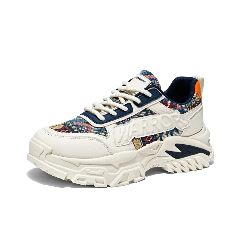 Grumpy Ram Anti-Slip And Wear-Resistant Height Increasing Low-Top Casual Shoes Men's-1