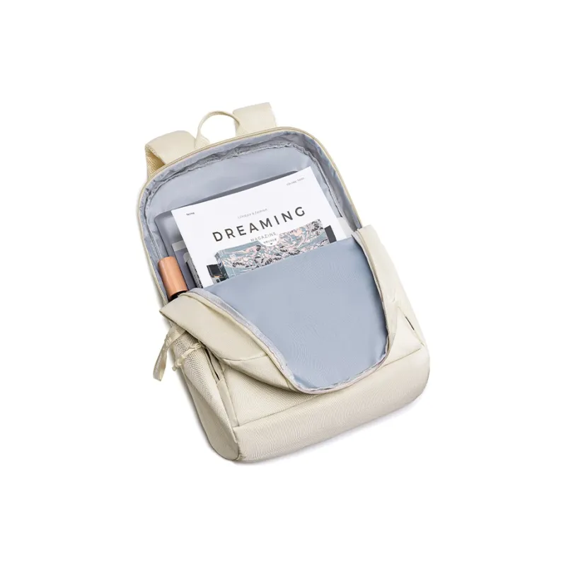 HLA Polyester Backpack Large Size Unisex Yellow/Gray-4