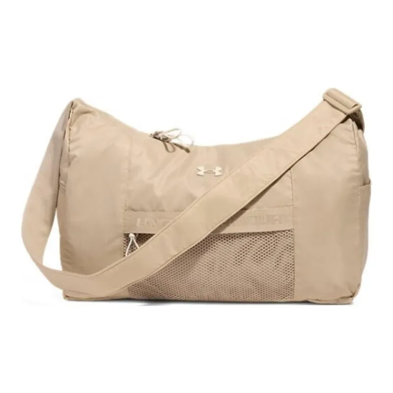 Under Armour Polyamide Crossbody One Shoulder Travel Bag Women's Khaki-0