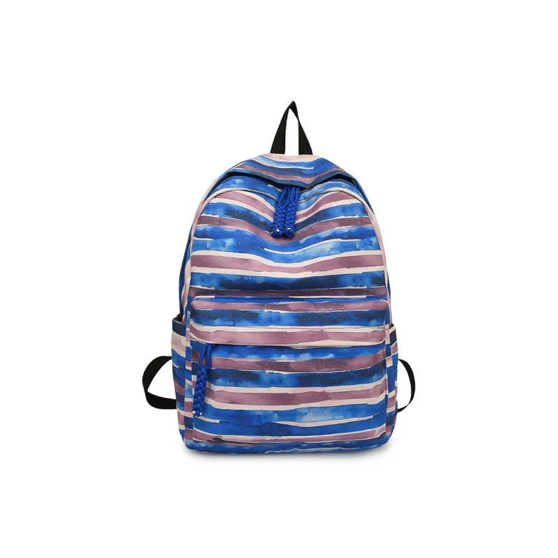 GOBLIN SHARKS 1759 Canvas Backpack Unisex Yellow/Green/Blue/Pink-14