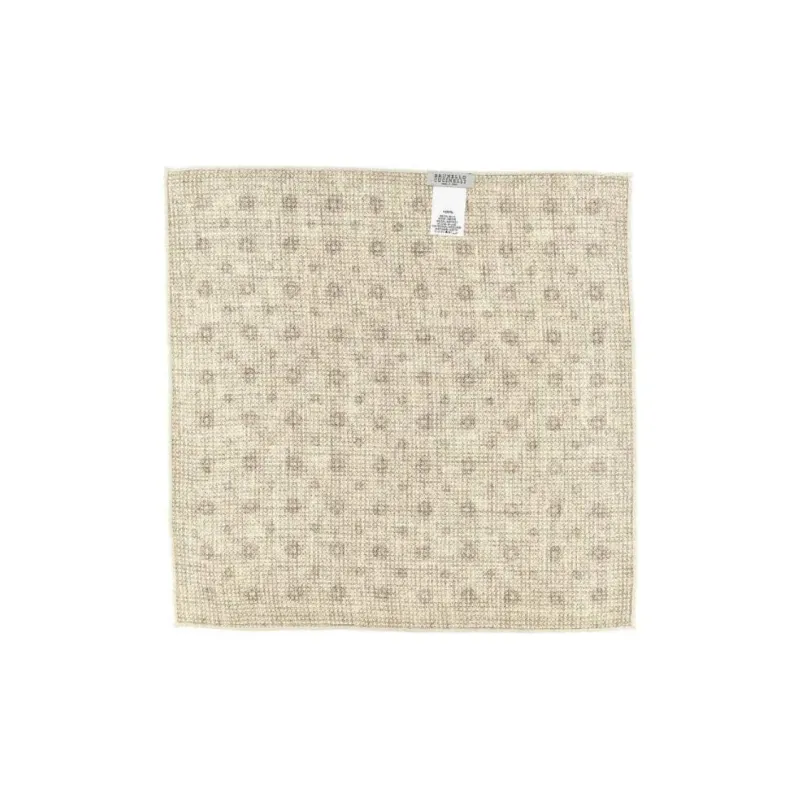 Brunello Cucinelli Double Face Pocket Square-1