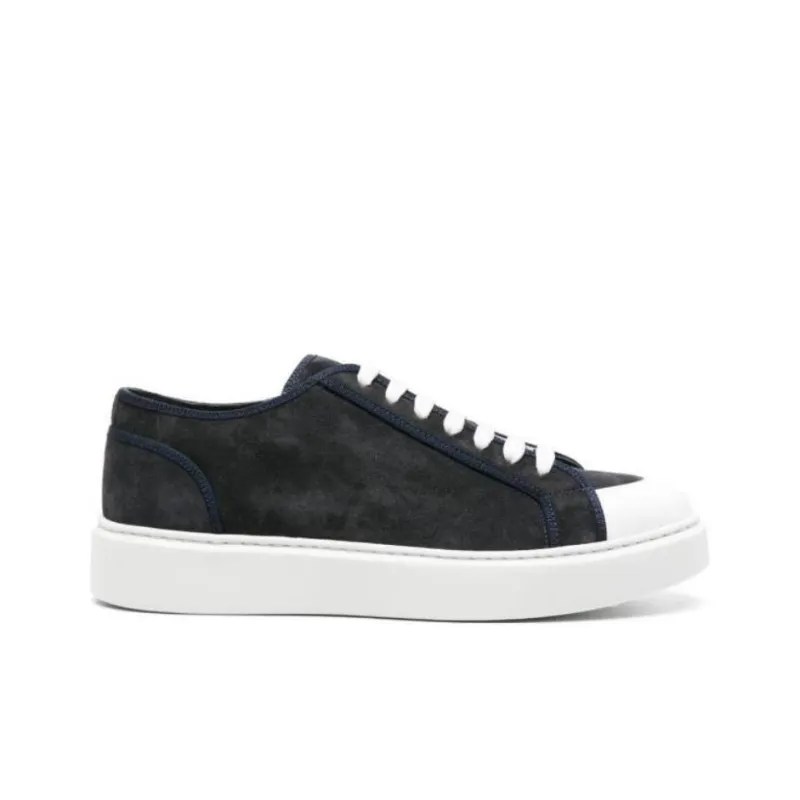 DOUCAL'S Low Top Skateboard Shoes Men's Blue-1