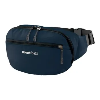 MONTBELL Nylon Fanny Pack Medium Size Unisex Marine Blue