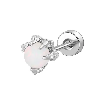 Lady Go Titanium Steel Needle Alloy Stud Earrings Unisex