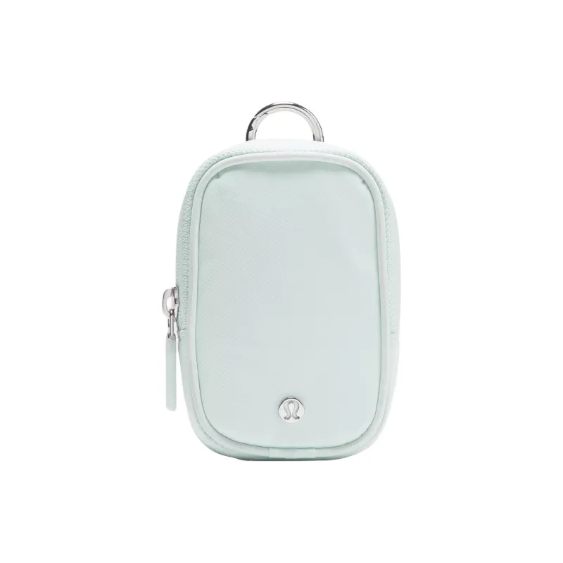Lululemon Recycled Nylon Key Pouch Nano Unisex Mint Breeze-0
