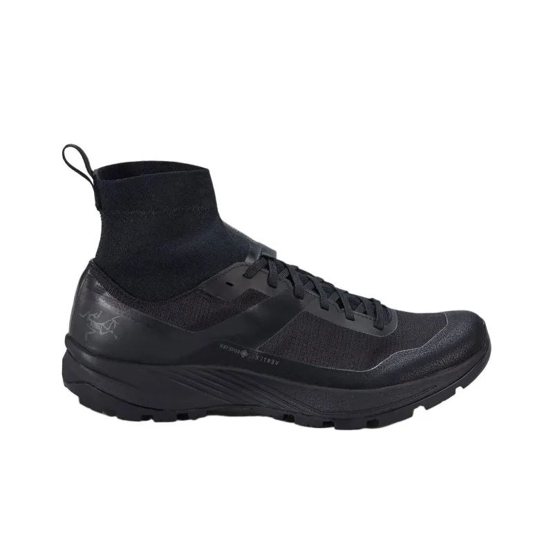 Arcteryx Verte Wear Resistant Coverage High Top Running Shoes Unisex Black-1