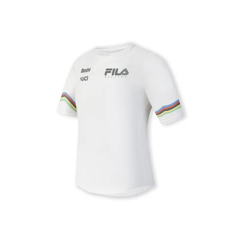 FILA CYCLING Regular T Shirt Women's Jade White-1