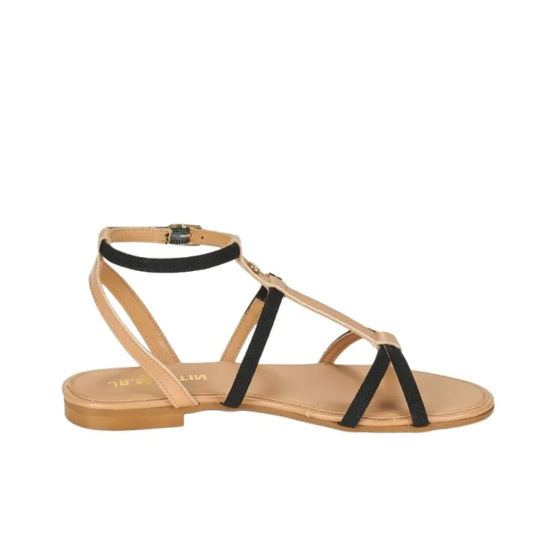 JB MARTIN Alicia Strap Sandals Women's Black-1