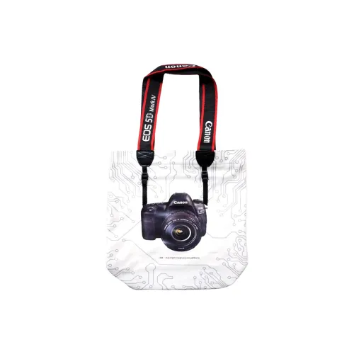 Canon Portable Casual Canvas Camera Bag R5 Shopping Bag Styling Individual Students Commemoration Crossbody Bag
