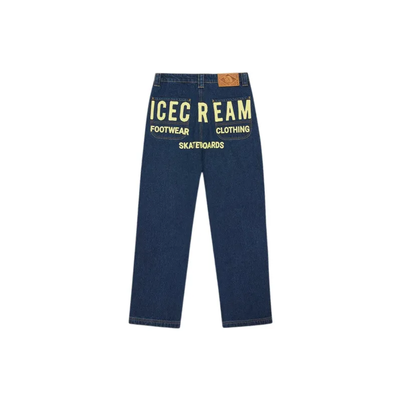 ICECREAM Spring Denim Collection SS25 Jeans Men's Indigo-1