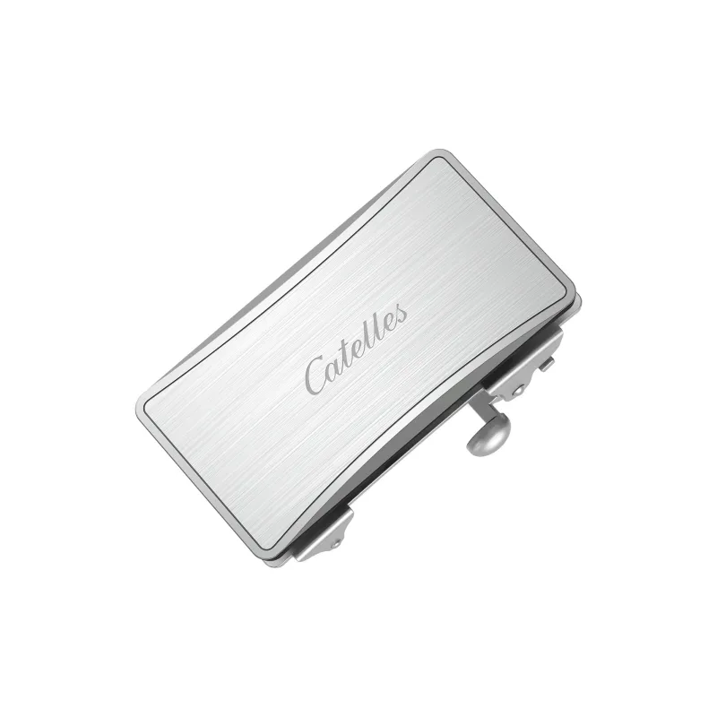 CATELLES Stainless Steel Buckle Men's 3.5cm-14