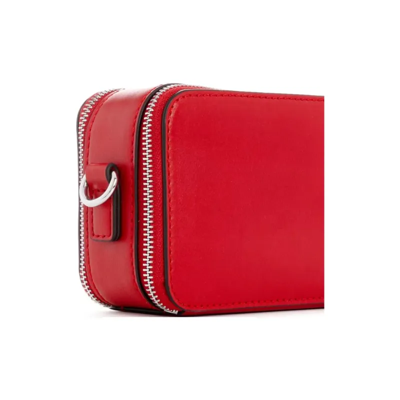 GUESS Artificial Leather Crossbody Bag Women's Red-4