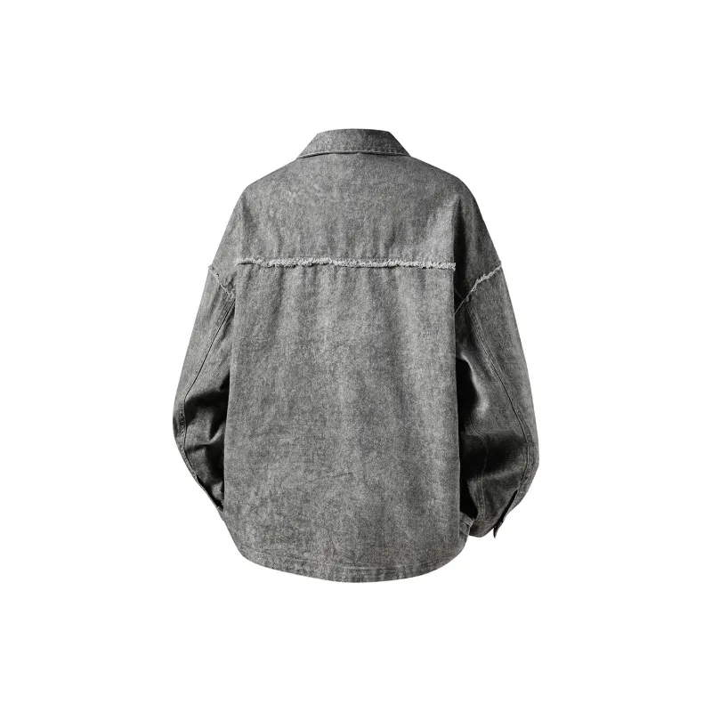 RIEZU Denim Jackets Unisex-4