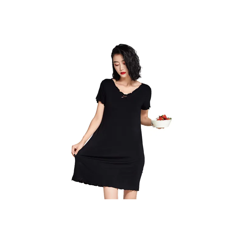 Cotton Shopping Nightgown Women's-0
