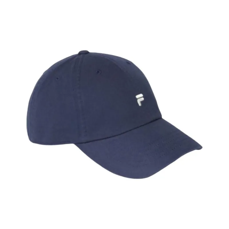FILA 100% Cotton Baseball Caps Unisex Blue-2