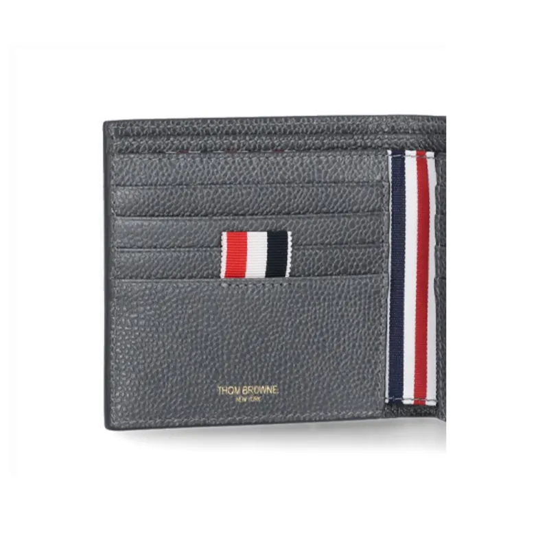 THOM BROWNE Pebble Textured Bifold Wallet-4