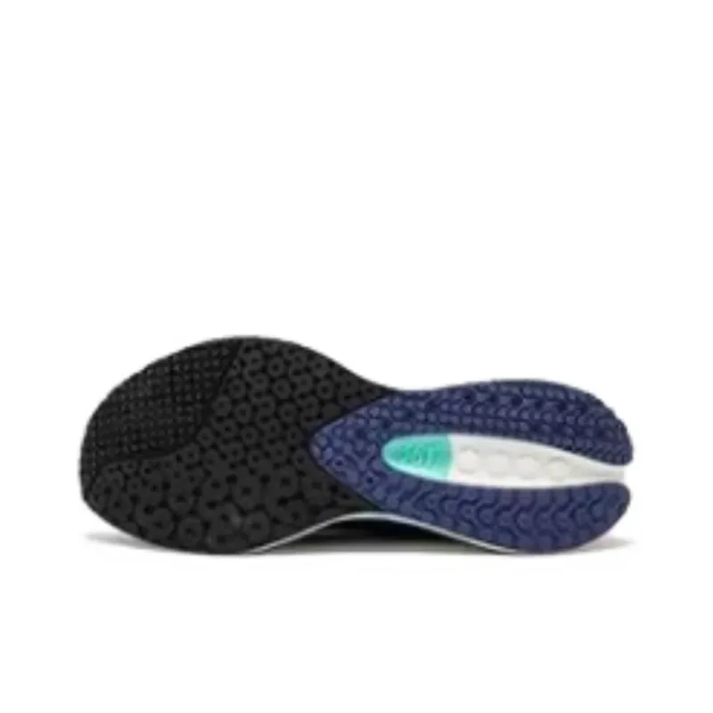 361° Anti-Slip Wear-Resistant Low-Top Running Shoes Men's Black Blue-3