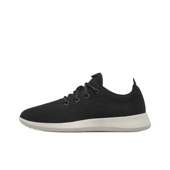 Allbirds Wool Runner Low Top Running Shoes Men's Infinite Black