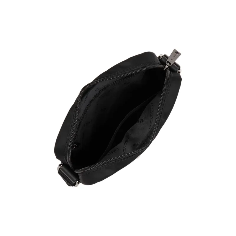 Lancaster Nylon Shoulder Bag Men's Black-4