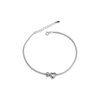 Heart Grass S925 Silver Bracelets Women's