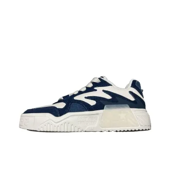 STARTER Vol Slip Resistant Height Increasing Low Top Skateboard Shoes Unisex Blue White