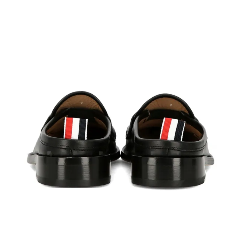 THOM BROWNE· Closed Toe Slippers Men's Black-3