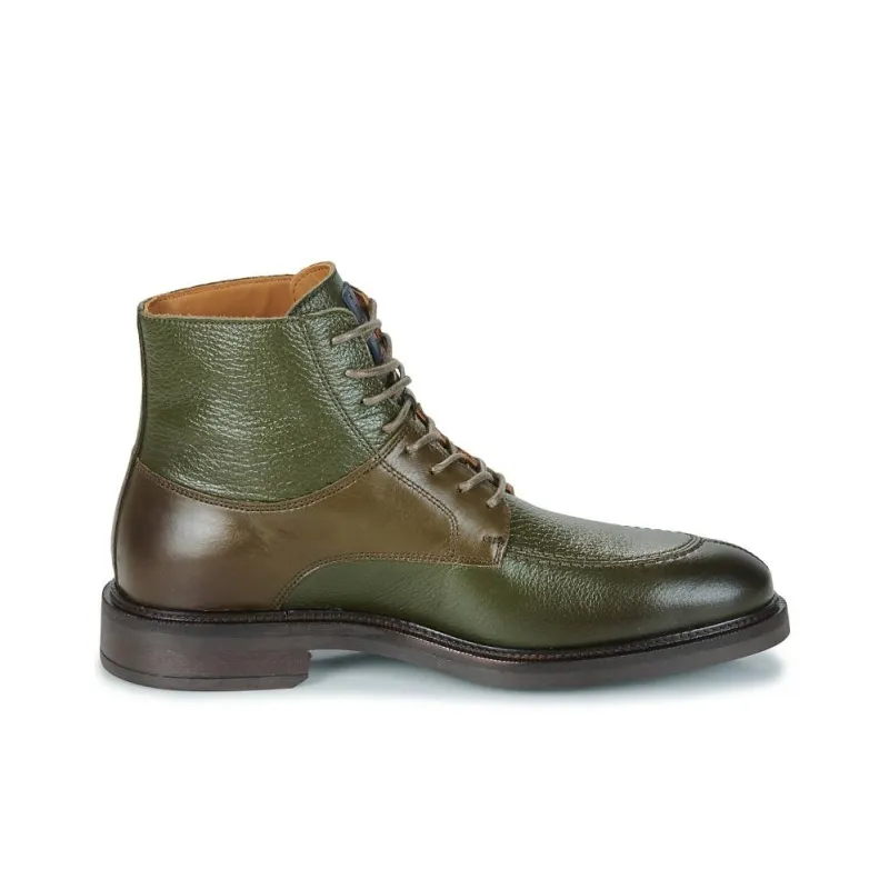 PELLET BASTIEN Ankle Boots Men's Olive Green-1